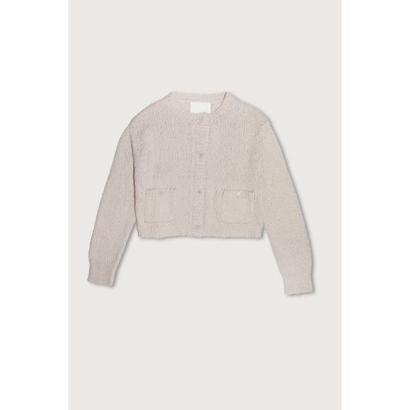 Sablyn Helena Cropped Double Pocket Cardigan in Himalaya M - Picture 2 of 2